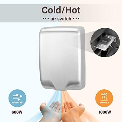 Stainless steel hand dryer