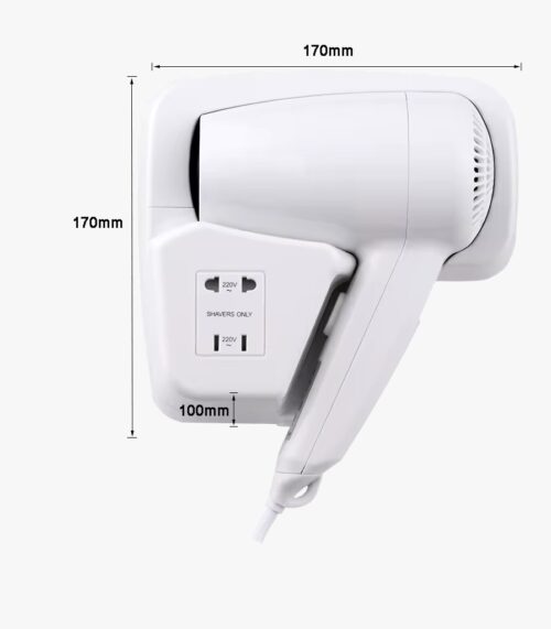 Hotel Hair Dryer with Socket