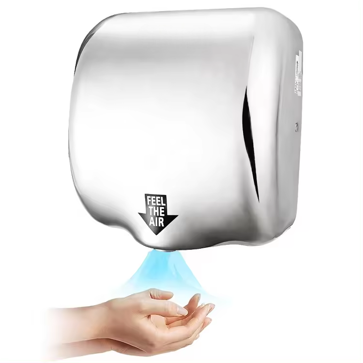 wall mounted stainless steel hand dryer